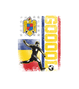 GOOOL model alb pe tricou