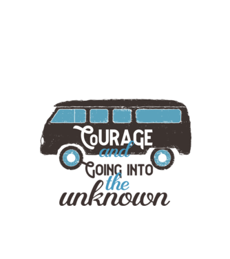 Autobuze model alb pe tricou