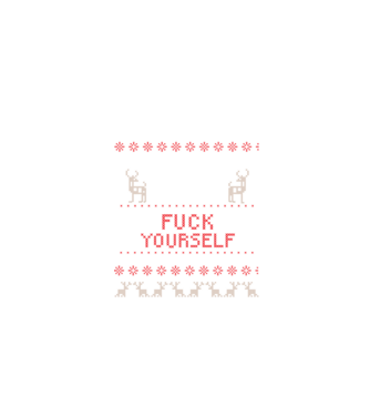 Merry go f-ck yourself model negru pe tricou