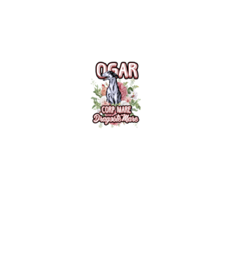 Ogar - picioare lungi dragoste multă model alb pe tricou
