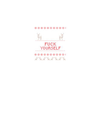 Merry go f-ck yourself model negru pe tricou
