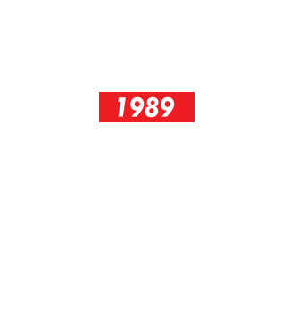 Supreme Birthday 1989 model negru pe tricou