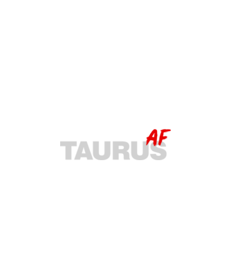TAURUS as fuck model negru pe tricou