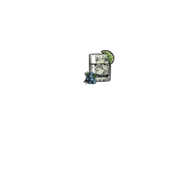 Let the fun be gin model negru pe tricou