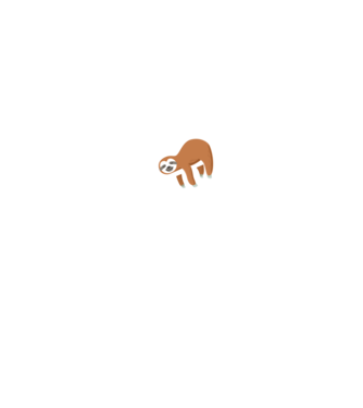 Just do it later sloth model negru pe tricou