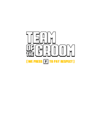 Team of the Groom model negru pe tricou