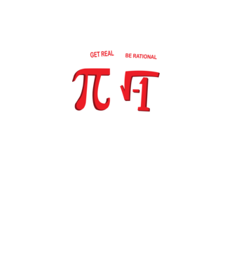 Be rational PI model negru pe tricou