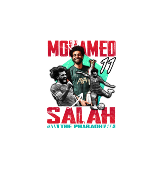 Salah tribute model turcoaz pe tricou