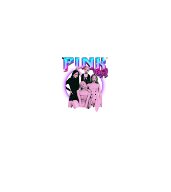 BLACKPINK pink venom model negru pe tricou
