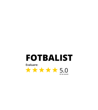 Evaluare 5 FOTBALIST model alb pe tricou