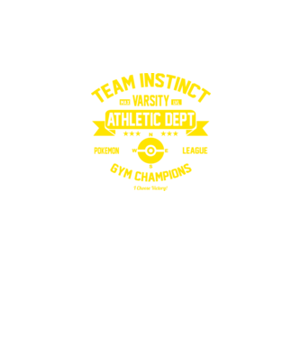 Team instinct champions model negru pe tricou
