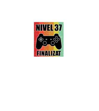 Nivel 37 finalizat model turcoaz pe tricou