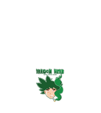 dragon herb smoke model alb pe tricou