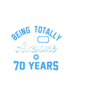 Being totally awesome 70 model negru pe tricou