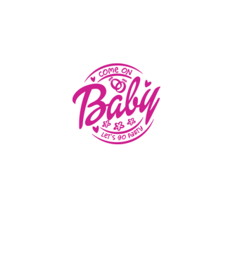 Bride Barbies Baby lets go party model alb pe tricou