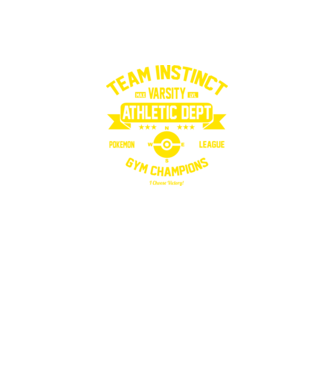 Team instinct champions model negru pe tricou