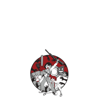 pokemon survive maki model alb pe tricou