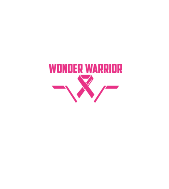 WONDER WARRIOR model negru pe tricou