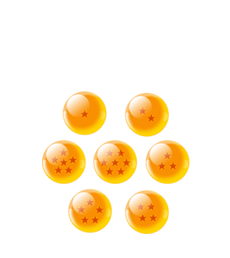 dragonballs model negru pe tricou