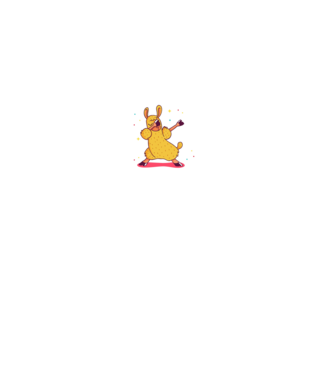 Llamazing girls are born in may model turcoaz pe tricou