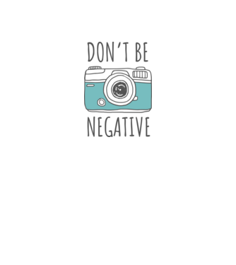 DON'T BE NEGATIVE model roz neon pe tricou