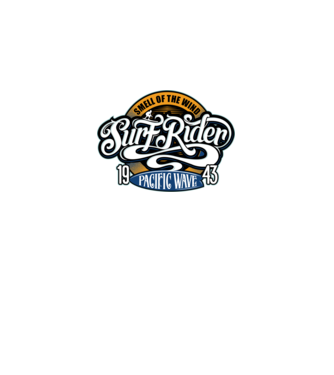 Surf Rider model  pe tricou