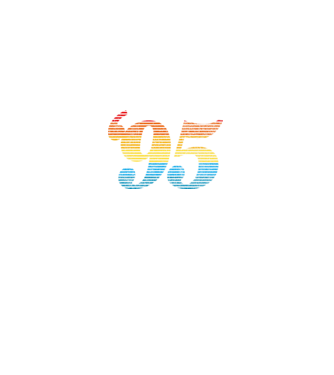 Retro Birthday 1995 model alb pe tricou