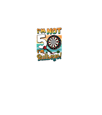 Darts Birthday 50 years old model negru pe tricou