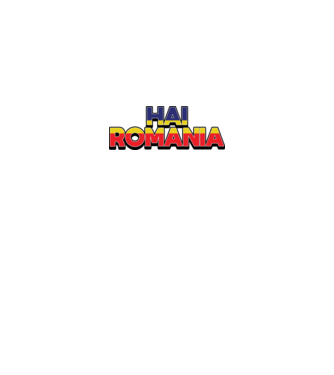 Subtitlu Hai Romania model alb pe tricou