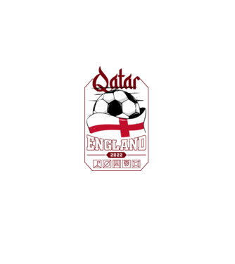 Qatar teams England model  pe tricou