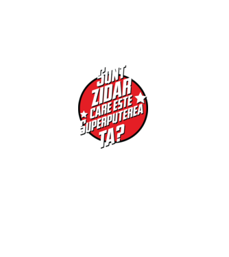 sunt zidar, care este superputerea ta? model albastru închis pe tricou