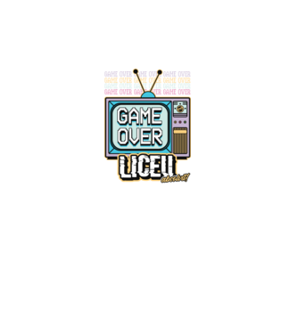 Absolvire retro liceu model negru pe tricou