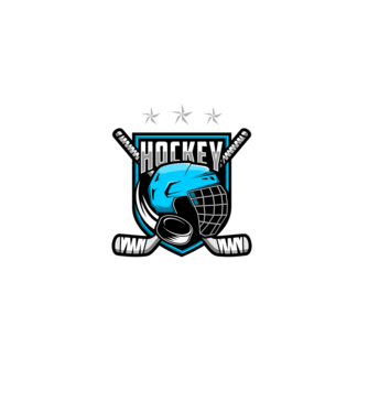 Hockey model negru pe tricou