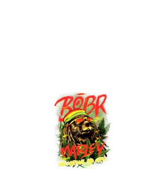 BÓBR MARLEY model alb pe tricou