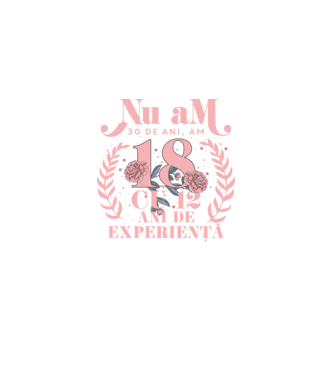 Nu am 30 de ani, am 18 cu 12 ani de experiență model negru pe tricou