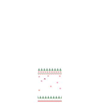 Merry Fishmas model alb pe tricou
