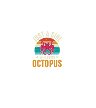 Octopus model negru pe tricou