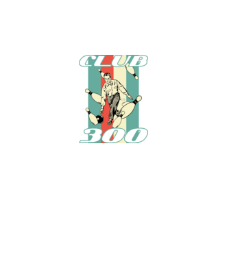 club300 model negru pe tricou