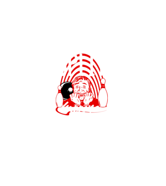 Split Happens model negru pe tricou