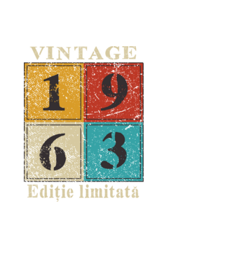 1963 - Ediție limitată model negru pe tricou
