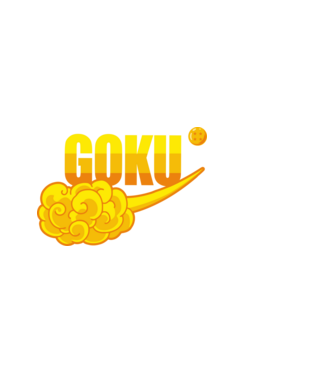 goku cloud model negru pe tricou