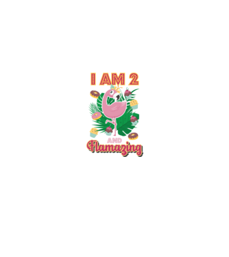 FLAMAZING Birthday 2 Years old model alb pe tricou