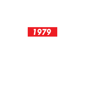 Supreme Birthday 1979 model negru pe tricou