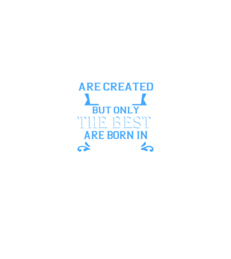 All men created equal but only the beat are born in june model gri închis pe tricou