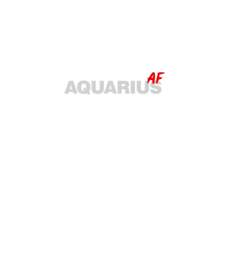 AQUARIUS as fuck model negru pe tricou