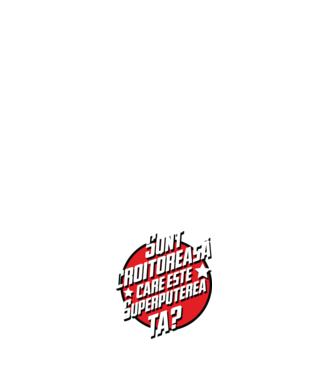 sunt croitoreasă, care este superputerea ta? model negru pe tricou