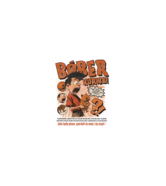 Bobr Kurwa comic model nisipiu pe tricou
