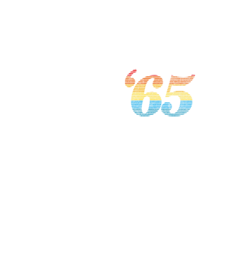 Retro Birthday 1965 model galben neon pe tricou