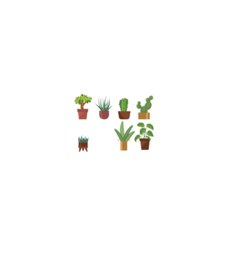 am nevoie doar de plantele astea  model negru pe tricou
