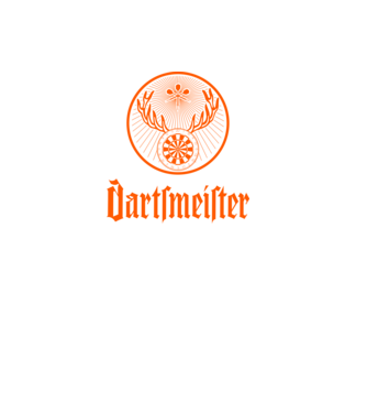 Dartsmeister Dark model negru pe tricou